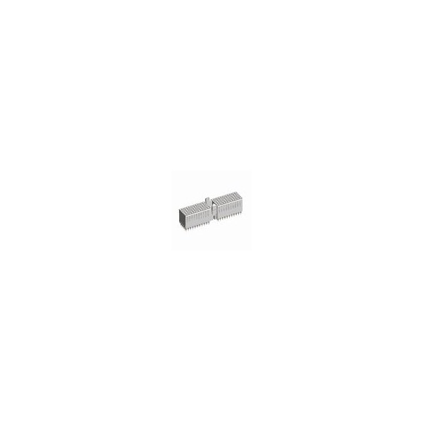 Fci Board Connector, 110 Contact(S), 5 Row(S), Female, Straight, Press Fit Terminal - HM2S10PE5100N9LF