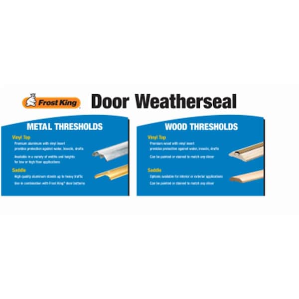 Grilltown 2 ft. Frost King Threshold Point of Purchase 2' - GR3841392