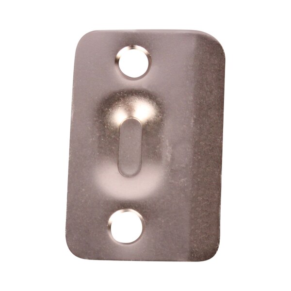 Pamex Round Corner Strike for Ball Catch Satin Nickel Finish - DD05100SN
