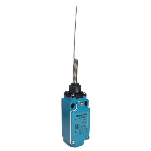 Interruptor de límite Honeywell, varilla oscilante, 1NC/1NO, 10A @ 300V CA, ubicación del actuador: Superior - GLCA01K8A