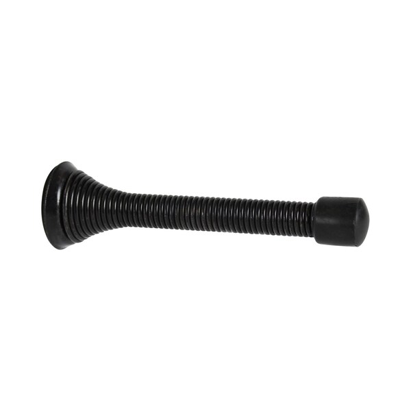 Pamex 3-1/8in Heavy Duty Spring Door Stop Oil Rubbed Bronze Finish - DD0231OB