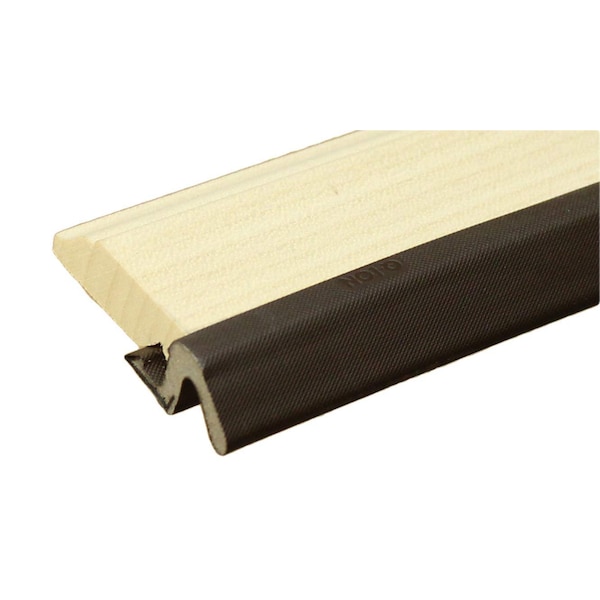 Randall Colonial Pattern Door Stop Set, with (Brown) Q-Lon Weatherstrip Top and Sides - WV-98-BR