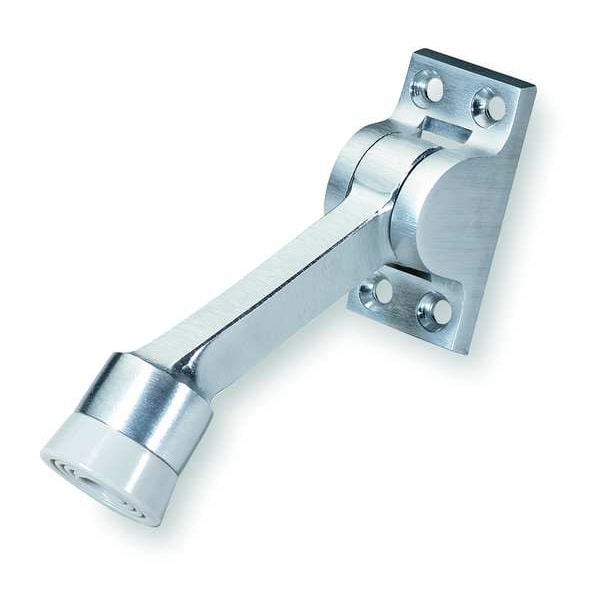 Rockwood Lever Door Holder, Satin Chrme, Cast Brass - 461.26D