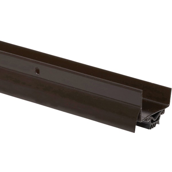 M-D Building Products 1-3/4 In. x 36 In. Bronze Aluminum Drip Cap & Door Bottom - 06197