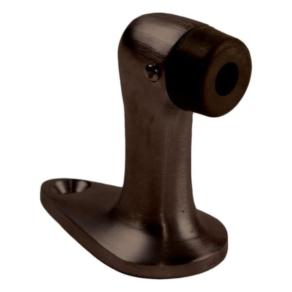 Trimco Gooseneck Floor Stop Combo Pack Dark Bronze Powder Coat 2-7/8" - 1233.613