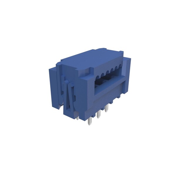 Fci Board Connector, 6 Contact(S), 2 Row(S), Male, Straight, 0.1 Inch Pitch, Solder Terminal, Guide - 69830-006LF