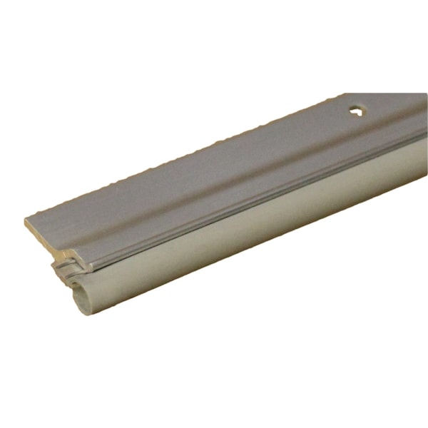 Randall Aluminum and Vinyl Door Weatherstrip Set Top (36") Piece and Two Side (84") Pieces (Gray) - V-88