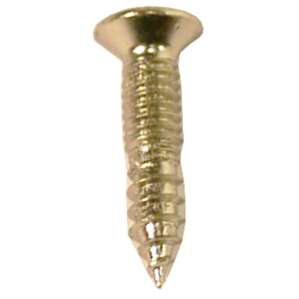 Pamex Two Part Wood Screw for Strike and Latch Black Finish - FSPW8