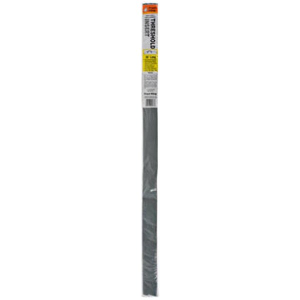 Thermwell Products Thermwell RV-48H Gray Vinyl Threshold Insert - TH574995