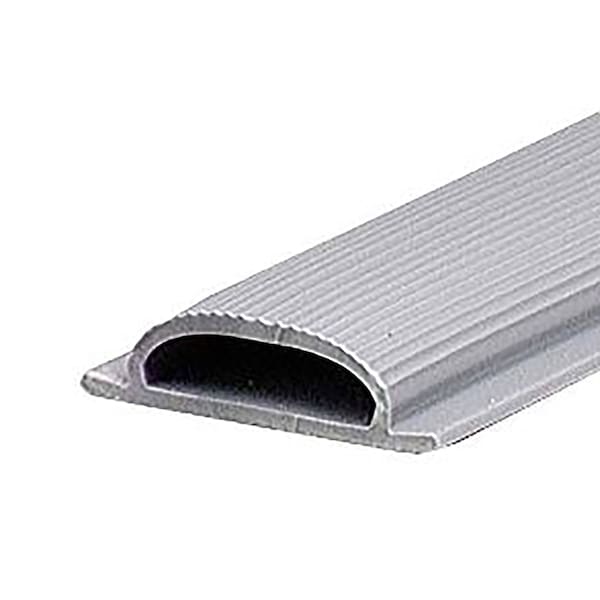 M-D Building Products 1-1/4 in. x 3/4 in. x 36 in. Gray Vinyl Weatherstrip Replacement Insert for Threshold - 13417