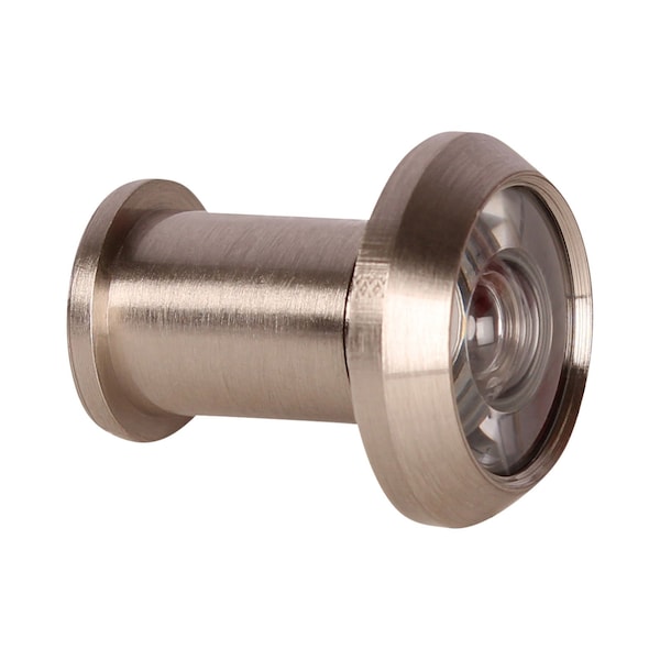 Pamex 180 Degree Door Viewer for 1in to 1-2/3in Satin Nickel Finish - DD01181SN