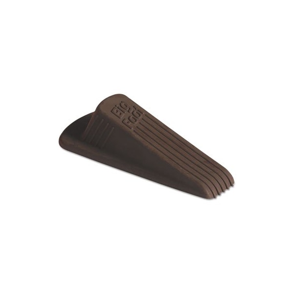 Master Caster Co Master, BIG FOOT DOORSTOP, NO-SLIP RUBBER, 2.25W X 4.75D X 1.25H, BROWN, 12PK - 00985
