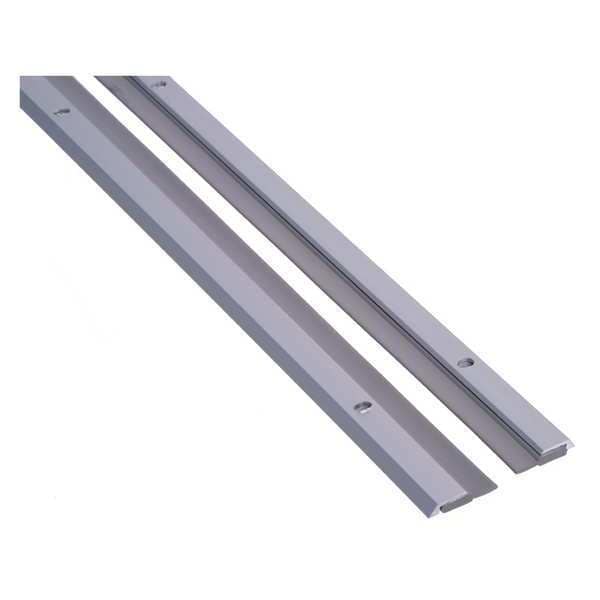 National Guard Door Weather Strip, 7 ft. Overall L - 9115A-2X84
