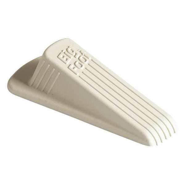 Big Foot Door Wedge, Vulcanized Rubber, Beige, 1-1/4"H x 2"W - 913