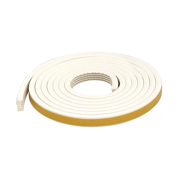 M-D Building Products M-D Building Products White EPDM Rubber Foam Weatherstrip For Doors and Windows 120 in. L X 0.31 in. - 63669