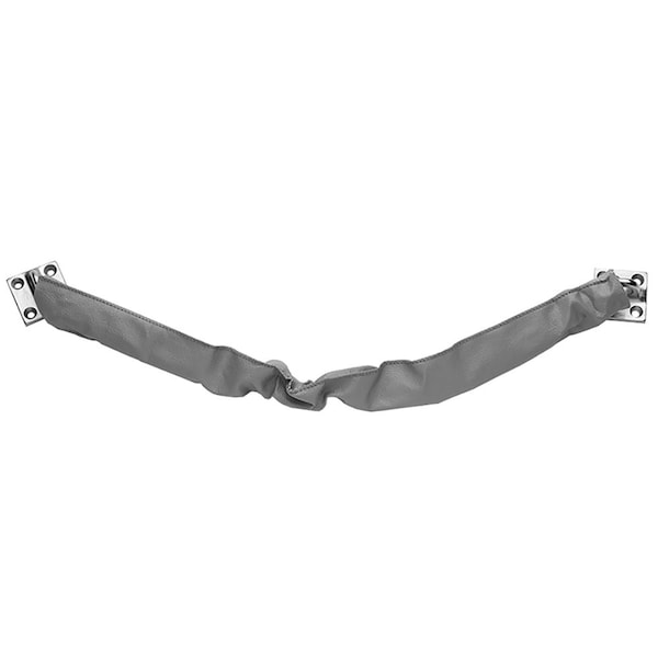 Ives 1-9/16" x 25-1/2" Spring Chain Stop, US26D - CS115 US26D 25-1/2 IN