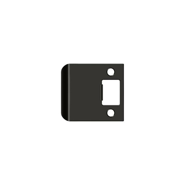 Deltana Extended Lip Strike Plate, 2-1/2" Overall Oil Rubbed Bronze - SPE250U10B