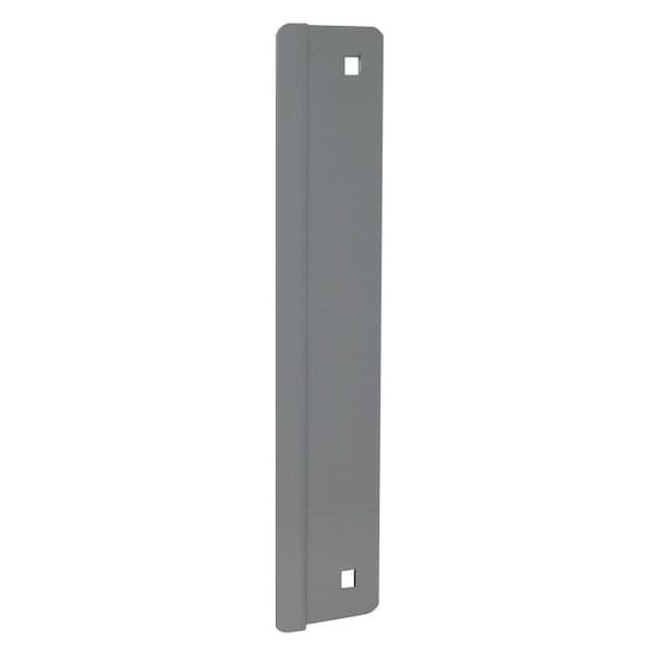 Don-Jo 2-5/8" x 12" Adams Rite Blank Latch Protector for Outswing Doors - LP312PSL