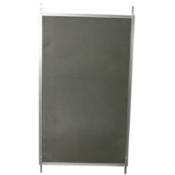 Lawnitator PL 15931 Aluminum Screen Door Grill, Satin - LA2670680
