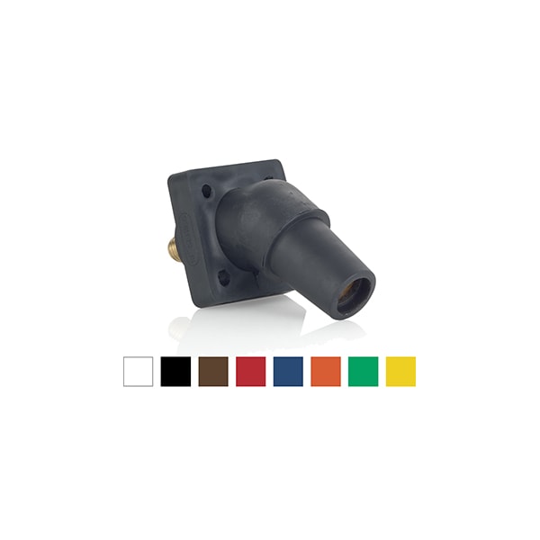 Leviton ELECTRICAL CONNECTOR ASSEMBLY 16 SRS FEMALE REC BRN - 16R30-UH