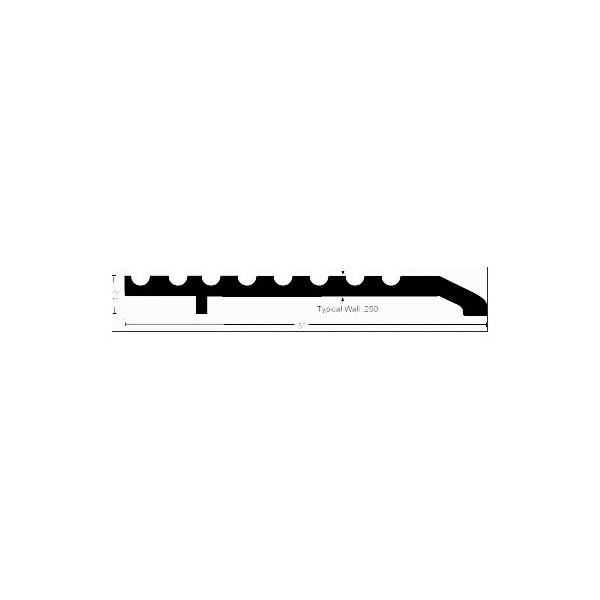 National Guard Products HALF SADDLE THRESHOLD 3 FOOT DARK BRONZE - 325DKB 36