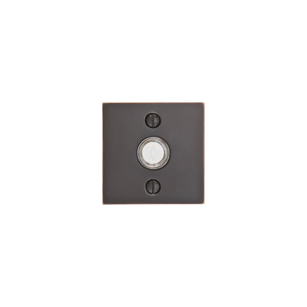 Emtek Oil Rubbed Bronze Doorbell, 2459US10B - 2459US10B