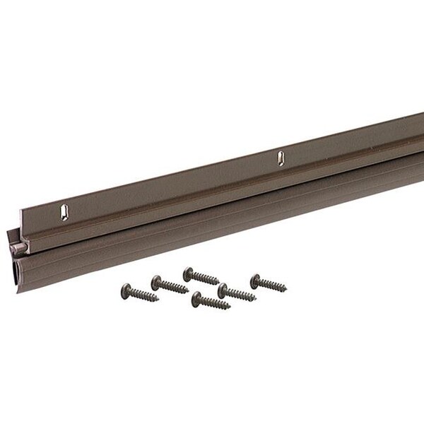M-D Building Products M-d Products 05173 36 in. Bronze Aluminum & Vinyl Door Sweeps - 5173