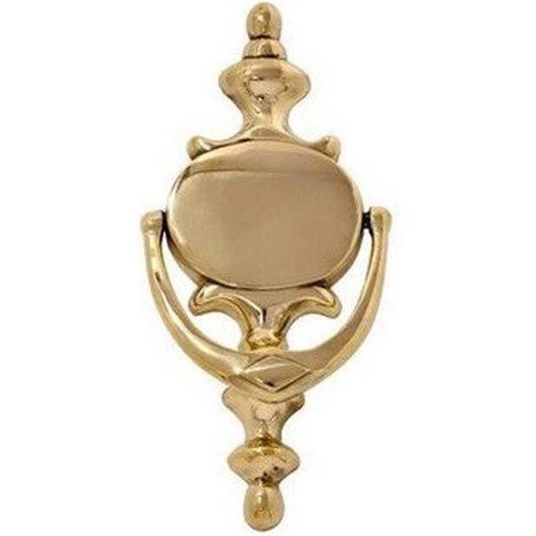 Brass Accents Brass Accents A03-K4002-609 8 in. Antique Brass Imperial Knocker - A03-K4002-609