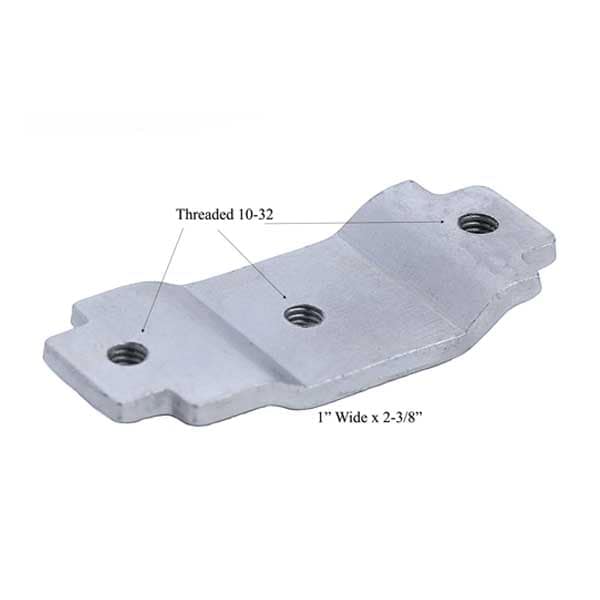 Major Major: Major Mfg - LMB-03 - Universal Locking Mount Bracket For Hollow Metal or Aluminum Doors - MJR-LMB-03
