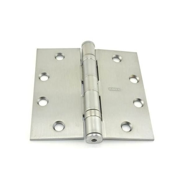 Best Hinges 4-1/2inx4-1/2in Steel Full Mortise Ball Bearing Standard Weight Square Corner Hinge Non - FBB17941226DNRP
