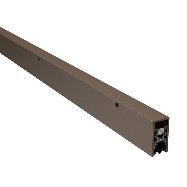 Pemko 4301DPKL36 36" x 1-25/32" Automatic Door Bottom with Prene Dark Bronze Anodized Aluminum - 4301DPKL36