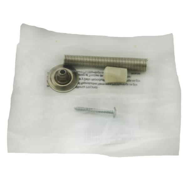 Ives Commercial Steel 3in Flexible Door Stop Satin Nickel Finish - 060F15