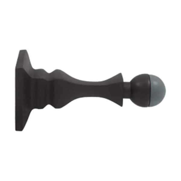 Patioplus 3.5 in. Baseboard Door Bumper, Oil Rubbed Bronze - Solid Brass - 30 Case - PA134466
