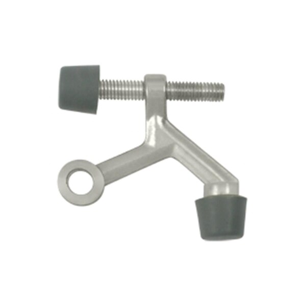 Patioplus Hinge Mounted Pin Stop, Satin Nickel - Zinc Die-Cast - PA696654