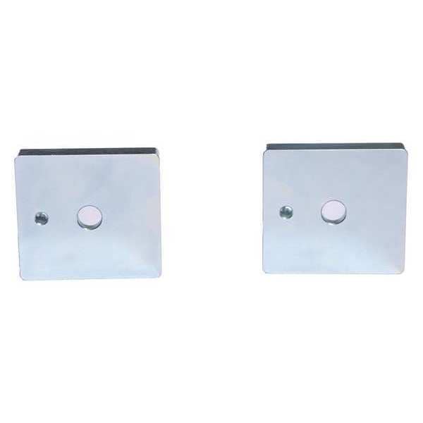 Securitron Door Strike Plate, Bronze, Satin Aluminum, Includes: Mounting Hardware, Wire - ASS-62