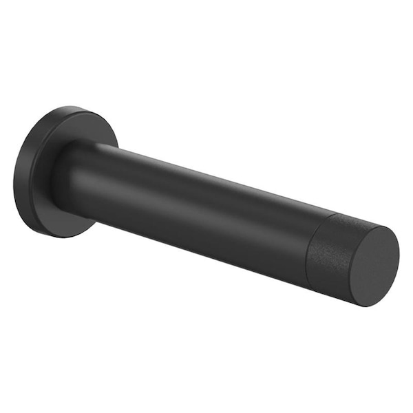 National Hardware National Hardware Cooper 1 in. W X 3 in. L Aluminum Matte Black Door Stop Mounts to door and wall - N830-529