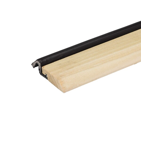 Randall Streamline Pattern Door Stop Set, with (Black) Q-Lon Weatherstrip Top and Sides - WV-97-BLK
