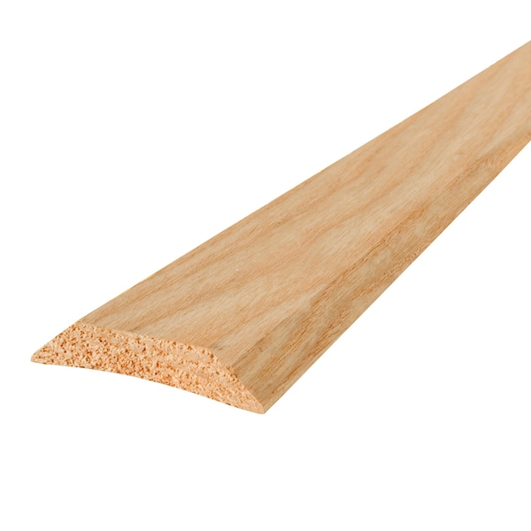 M-D Building Products 3-1/2 in. x 3/4 in. x 72 in. Natural Hardwood Low-Profile Threshold for Doorways - 11874