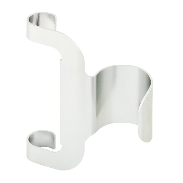 Prime-Line High Security Door Lock Finger Pull w/ Adhesive, Aluminum Construction, Brushed Chrome - MP113258