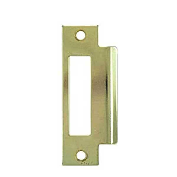 Marks Marks: 1.5 strike plate in polished brass - MRK-9035-1/5-3