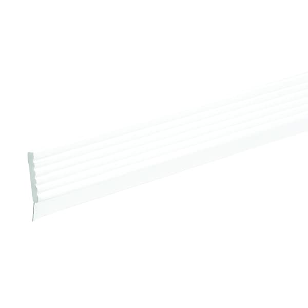 Frost King Frost King White Vinyl Seal For Garage Doors 7 ft. L X 3 in. - GR7
