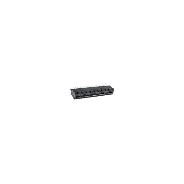 Fci Card Edge Connector, 98 Contact(S), 2 Row(S), Female, Straight, 0.039 Inch Pitch, Press Fit - 10039755-10112TLF