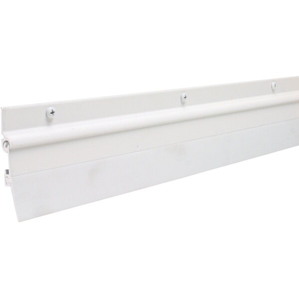 M-D Building Products Flex-O-Matic 36 In. White Automatic Door Sweep - 07179