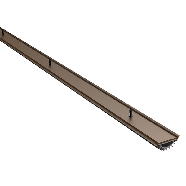Pemko 209DV36 36" Door Shoe with Vinyl Dark Bronze - 209DV36