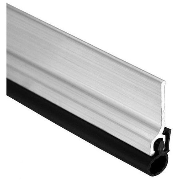 Pemko 303AS84 84" Standard Perimeter Gasketing with Silicon Mill Aluminum - 303AS84