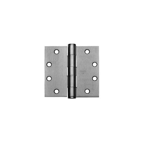 Best Hinges 4-1/2inx4-1/2in Five Knuckle Architectural Steel Full Mortise Standard Weight Square Corner - CB17941226D