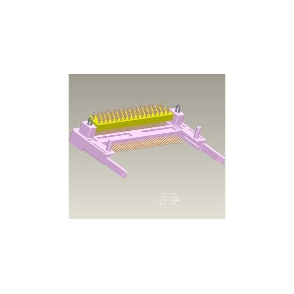 Fci Pcmcia Connector, 68 Contact(S), 2 Row(S), Male, Right Angle, Solder Terminal - 92140-040LF
