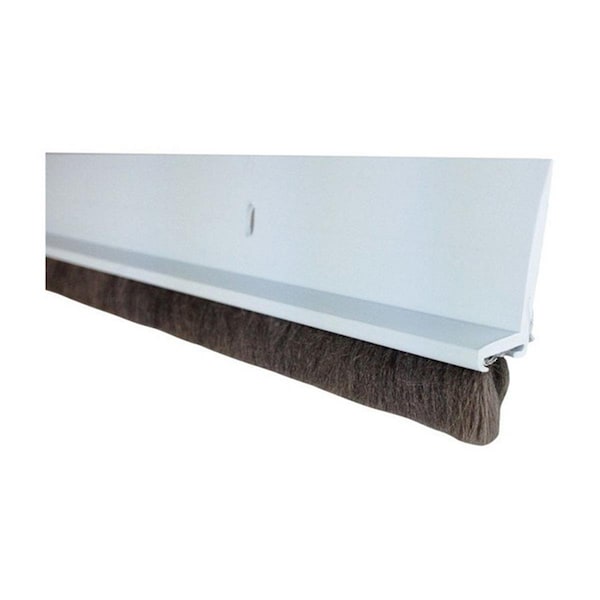 Homecare Products 19119 36 in. White Vinyl Door Sweep - HO2087896