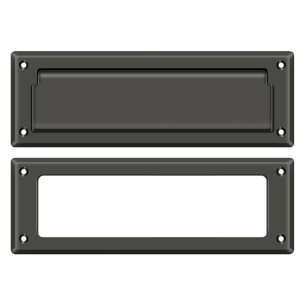 Deltana Mail Slot 8-7/8" With Interior Frame Oil Rubbed Bronze - MS626U10B