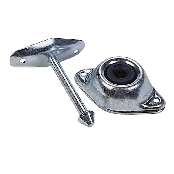 Jr Products JR Products 10294 Plunger Door Holder - Straight, 4-3/4" - 10294